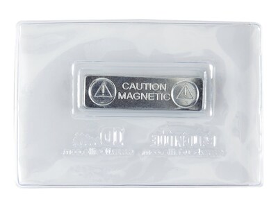 IDville Magnet ID Badge Holder, Clear, 25/Pack (134120531)