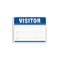 IDville Sticker Name Tags/Labels, Navy Blue, 100/Pack (1341017BL31)