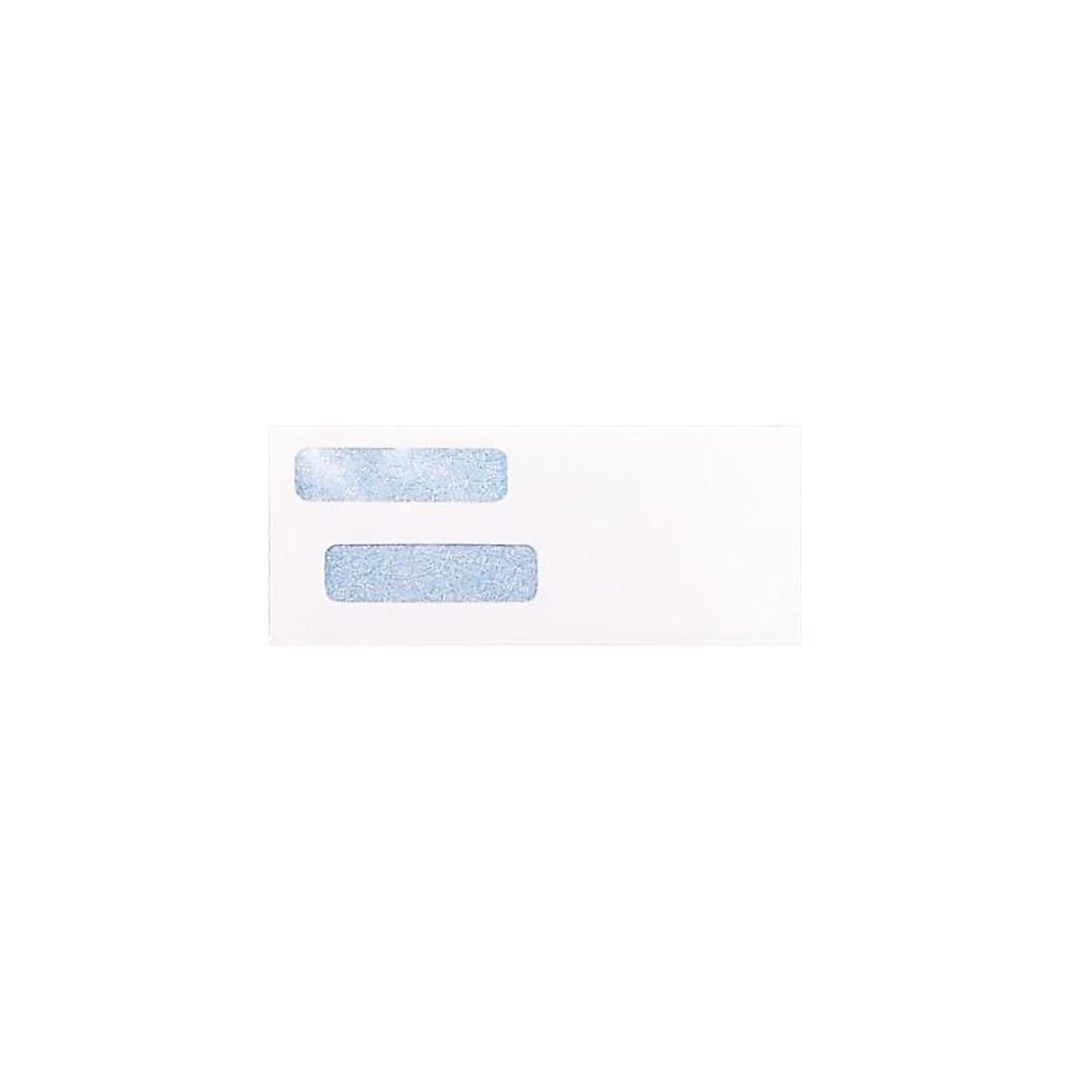 LUX Accounting Software Gummed Security Tinted Business Envelopes, 3 9/16 x 8 3/4, White, 250/Pack (WS-2371-250)