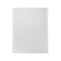 Staples® Arc System Plastic File Pocket, Letter Size, Clear, 2/Pack (21304)