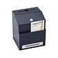 Safco Locking Steel Suggestion Box, Black (4232BL)