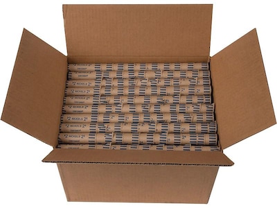 Pap-R Products Nickel Coin Wrappers, Brown 1000/Box (23005/2160640)