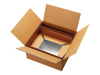 Quill Brand® Brand® 17 x 17 x 8 Shipping Boxes, 32 ECT, Brown, 5/Bundle (188-171708)