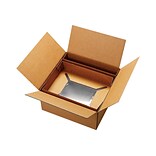17 x 17 x 8 Shipping Boxes, 32 ECT, Brown, 5/Bundle (188-171708)