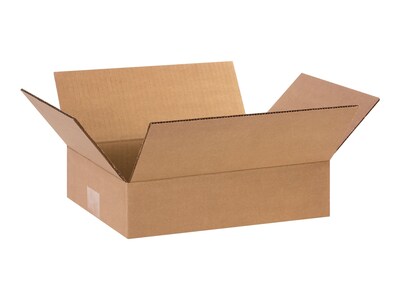 Coastwide Professional™ 12 x 9 x 3, 200# Mullen Rated, Shipping Boxes, 25/Bundle (CW29366)