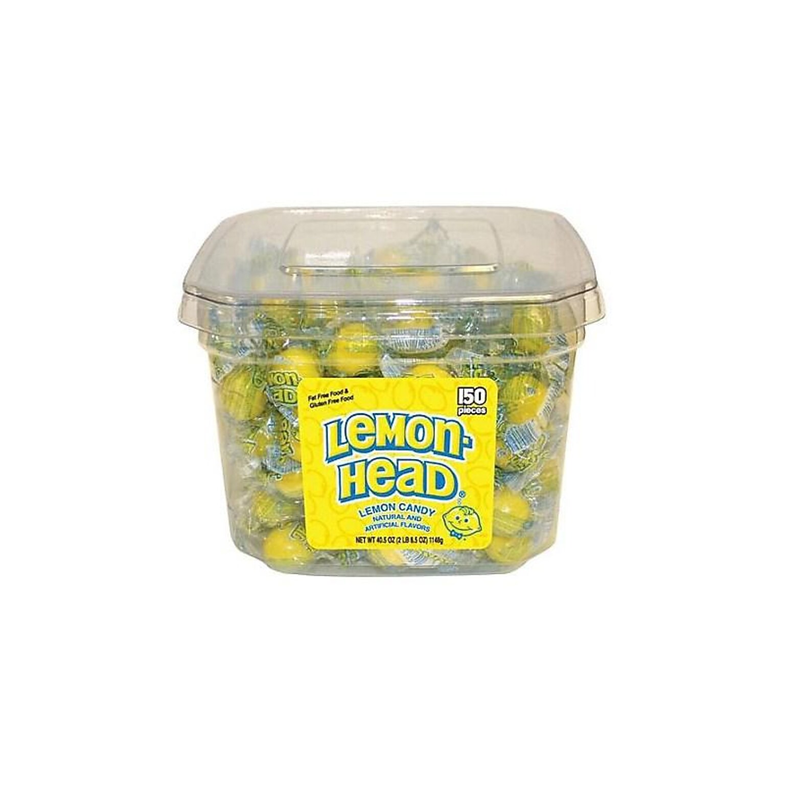 Lemonhead Lemon Hard Candy, 40.5 oz., (209-00232)