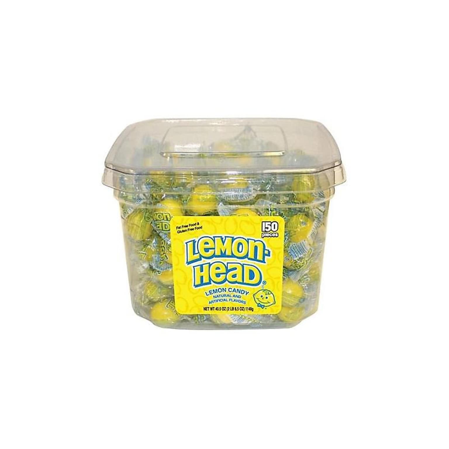 Lemonhead Lemon Hard Candy, 40.5 oz., (209-00232)