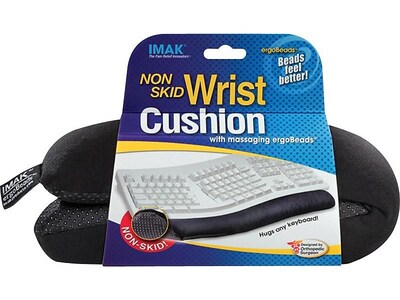 IMAK Cushion Keyboard Ergobeads Wrist Rest, Black (A10173)