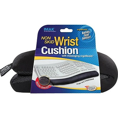 IMAK Cushion Keyboard Ergobeads Wrist Rest, Black (A10173)