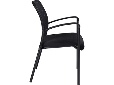 Global Offices To Go Mesh Guest Chair, Black (OTG11760B)