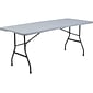 Quill Brand® Folding Table, Light Duty, 72"L x 30"W, White (79157)