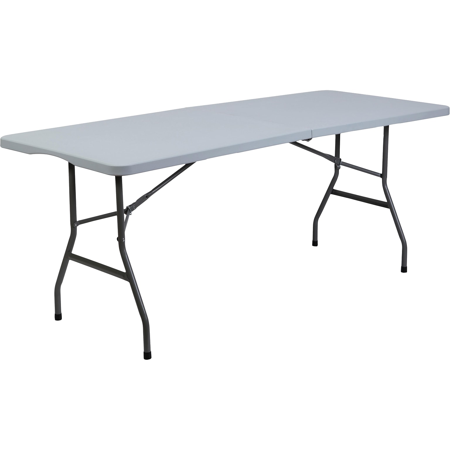 Quill Brand® Folding Table, Light Duty, 72L x 30W, White (79157)