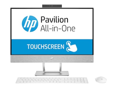 HP Pavilion 24-x016 Z5N69AA#ABA All-in-One Desktop Computer, Intel i3