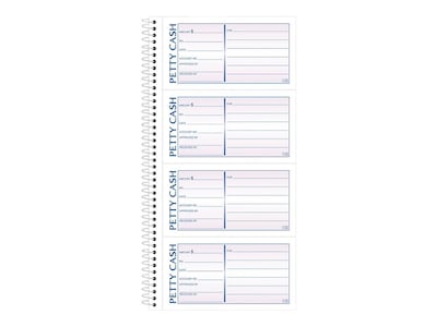 Adams 2-Part Petty Cash Carbonless Receipts Book, 2.75 x 5, 200 Forms/Book (ABF SC1156)