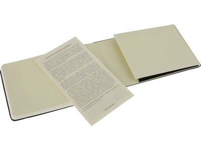 Moleskine Reporter Notebook, 3.5" x 5.5", Narrow Ruled, 96 Sheets, Black (705489)