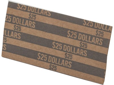 Pap-R Products Dollar Coin Wrappers, Gray 1,000/Box (30100)