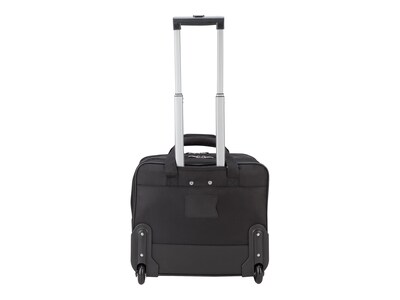 Targus Laptop Rolling Briefcase, Black Polyester (TBR003US)