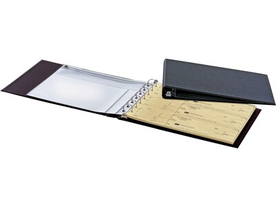 Cardinal 1 7-Ring Special Application Binder, D-Ring, Black (35000V3)