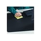 Artistic Rhinolin II Anti-Microbial Anti-Slip PVC Desk Pad, 24" x 36", Matte Black (LT81-2M)
