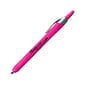 Sharpie Retractable Highlighter, Chisel Tip, Fluorescent Pink, Dozen (28029)