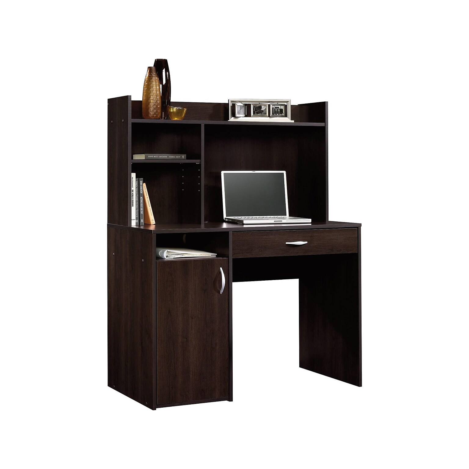 Sauder Beginnings Collection 43 Computer Desk, Cinnamon Cherry (413084)