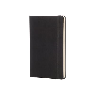 Moleskine Pro Collection Notebook, Large, 5 x 8.25, College Ruled, 120 Sheets, Black (891294)