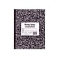 Roaring Spring Composition Notebook, 8" x 10", Wide Ruled, 60 Sheets, Black Marble (77505)