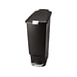 simplehuman Indoor Step Trash Can, Black Plastic, 10.5 Gal. (CW1361)