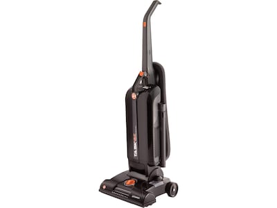 Hoover Commercial TaskVac Hard Bag Upright Vacuum, Black/Orange (CH53005)