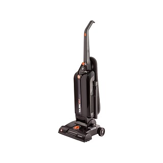 Hoover Commercial TaskVac Hard Bag Upright Vacuum, Black/Orange (CH53005)