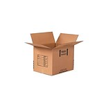 24 x 24 x 24 Deluxe Moving Boxes, ECT Rated, Brown, 10/Bundle (242424DPB)