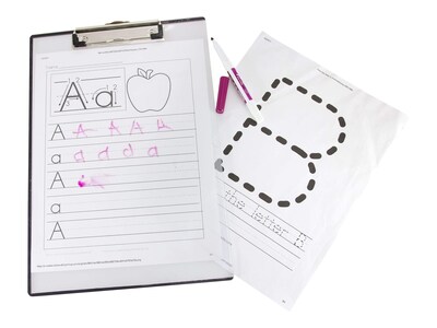 Baumgarten's Plastic Clipboard, Clear (BAUTA1611)