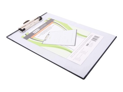 Baumgarten's Plastic Clipboard, Clear (BAUTA1611)