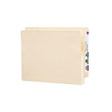 Smead End Tab File Pocket, Reinforced Straight-Cut Tab, 1-3/4 Expansion, Letter Size, Manila, 25/Bo