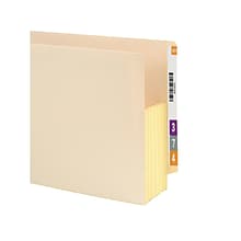 Smead® End Tab File Pocket, Reinforced Straight-Cut Tab, 5-1/4 Expansion, Fully-Lined Gusset, Lette