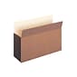 Smead Redrope File Pockets, Straight-Cut Tab, 5-1/4" Expansion, Legal Size, Brown, 10/Box (74274)