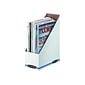 Bankers Box Stor/File Magazine File, Letter Size, White/Blue (00723)