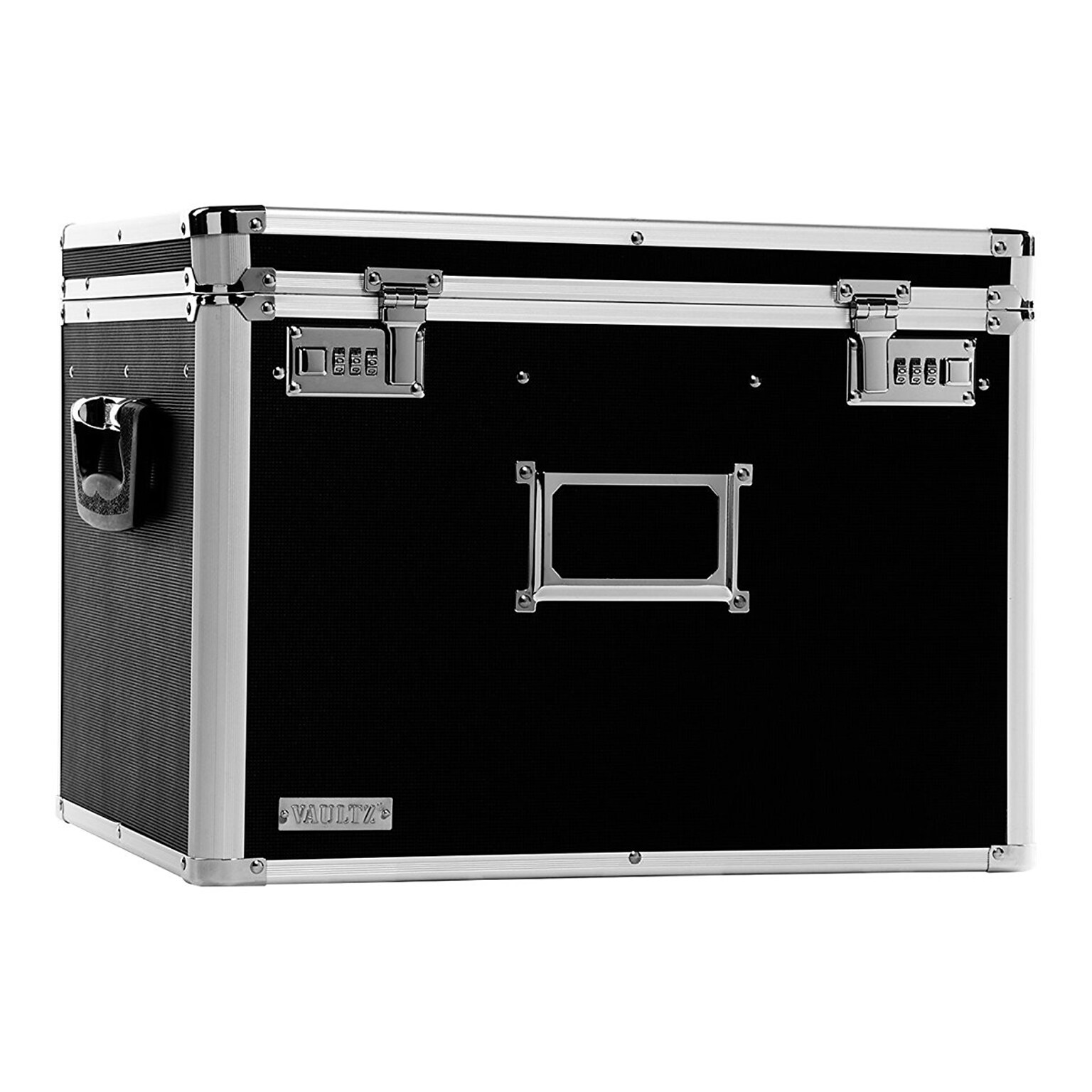 Vaultz Locking Chest, Letter/Legal Size, Black (VZ01008)