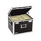 Vaultz Locking Chest, Letter/Legal Size, Black (VZ01008)