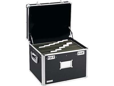 Vaultz Locking Chest, Letter/Legal Size, Black (VZ01008)