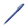 Pentel Sign Gel Pens, Fine Point, Blue Ink, Dozen (S520-C)