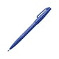 Pentel Sign Gel Pens, Fine Point, Blue Ink, Dozen (S520-C)