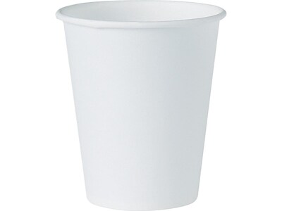 Solo Bare Eco-Forward Cold Cups, 4 Oz., White, 100/Pack (404-2050)