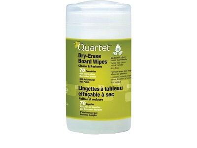Quartet BoardWipes Wipes, 70/Pack (52-180032QE)
