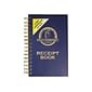 Rediform Gold Standard 2-Part Carbonless Receipts Book, 5"L x 2.75"W, 225 Forms/Book (8L829)