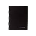 Cambridge Limited 1-Subject Professional Notebooks, 6.63 x 9.5, Wide Ruled, 80 Sheets, Black (0667