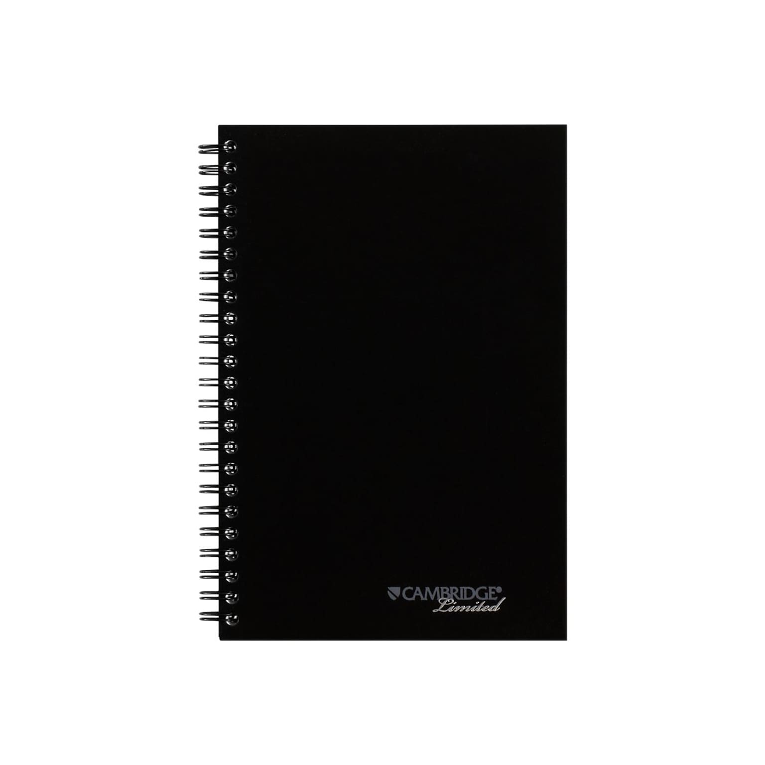 AT-A-GLANCE Professional Notebooks, 5 x 8, College Ruled, 80 Sheets, Black (06096)