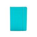 Poppin Small Notebook, 3.5 x 5.5, College Ruled, 96 Sheets, Aqua (100024)