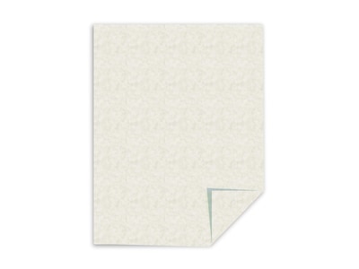 Southworth Parchment Cover Stock, Ivory, 65 lbs, 8.5 x 11 - 100 sheets