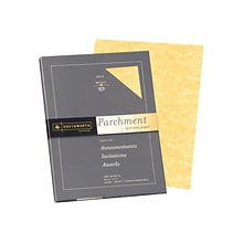 Southworth Parchment Specialty Paper, 24 lbs., 8.5 x 11, Gold, 100 Sheets/Box (P994CK)